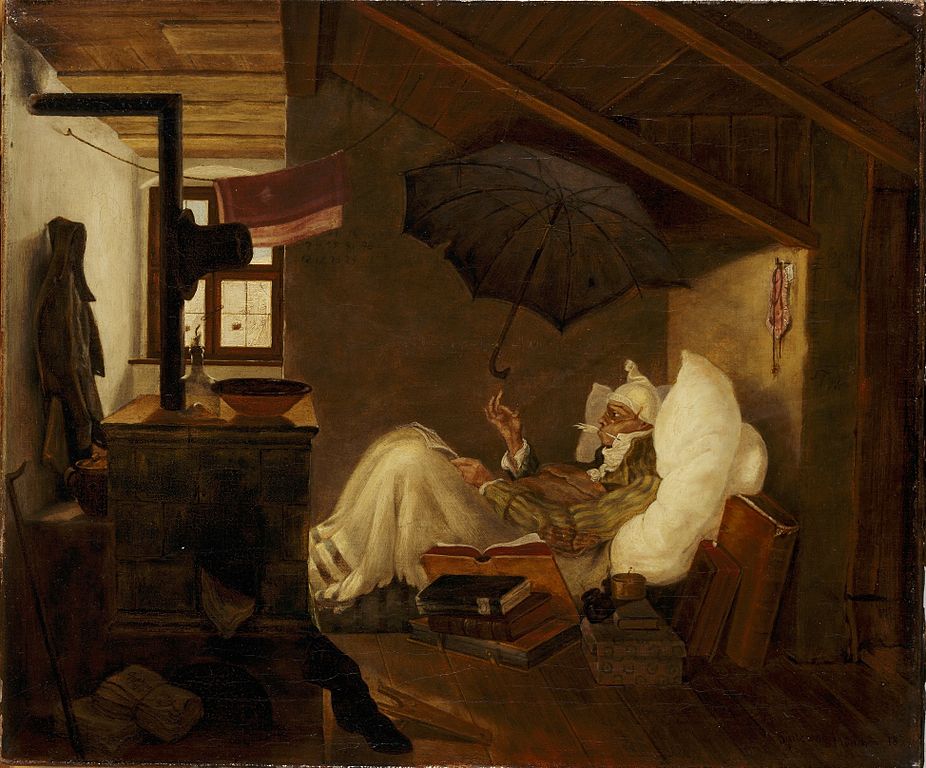 Carl Spitzweg - Il poeta povero
